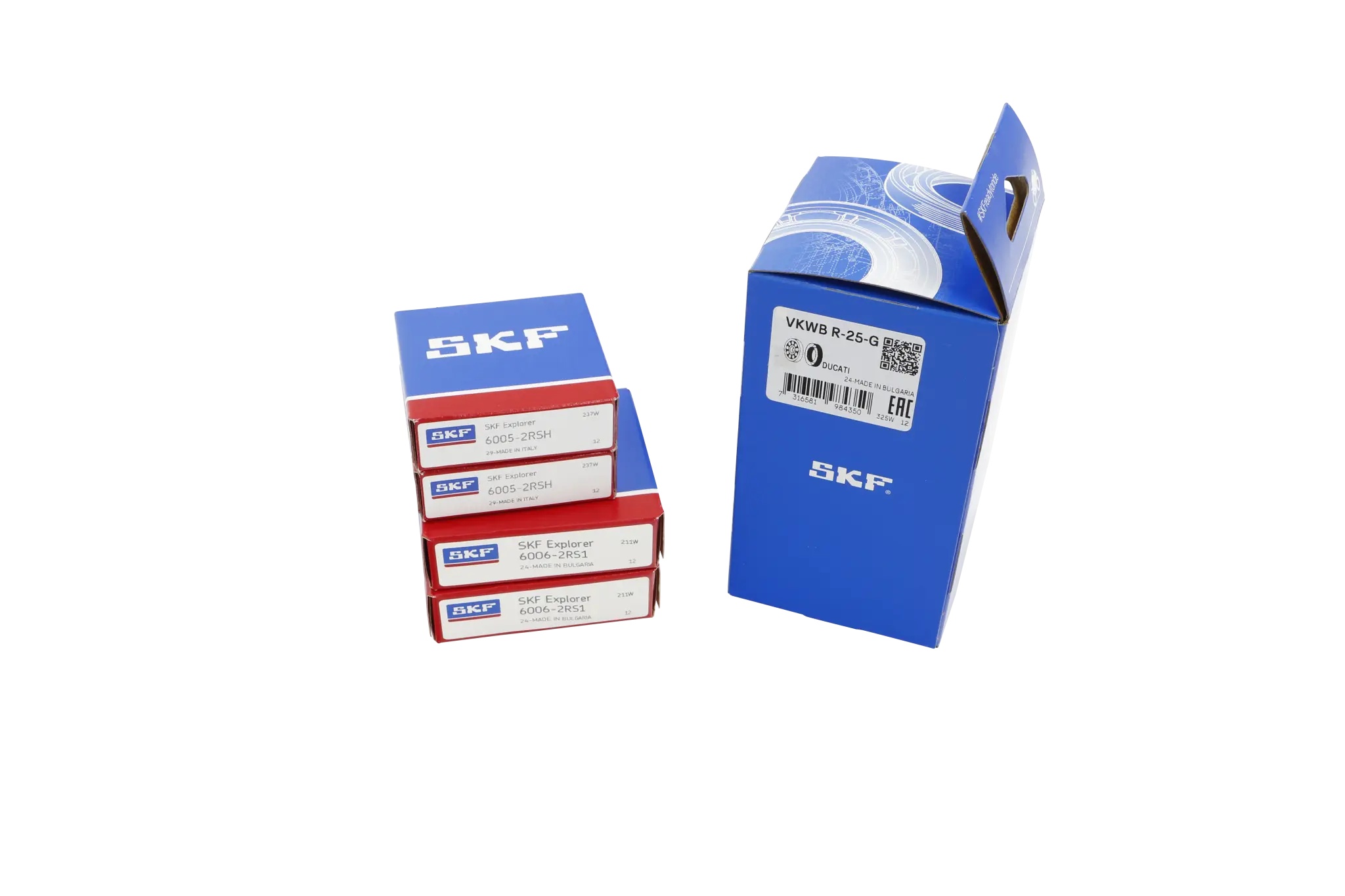 SKF WHEEL BRG KT OE +SEALS RR VKWB-R-25-G
