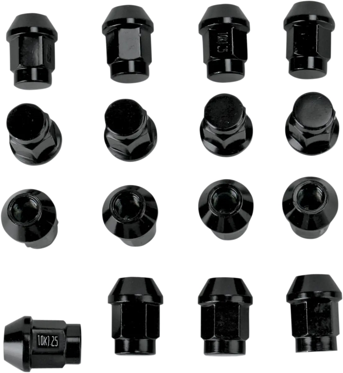 DWT DOUGLAS WHEEL LUG NUT BLK 10MM TAPR 16P 952-90BK