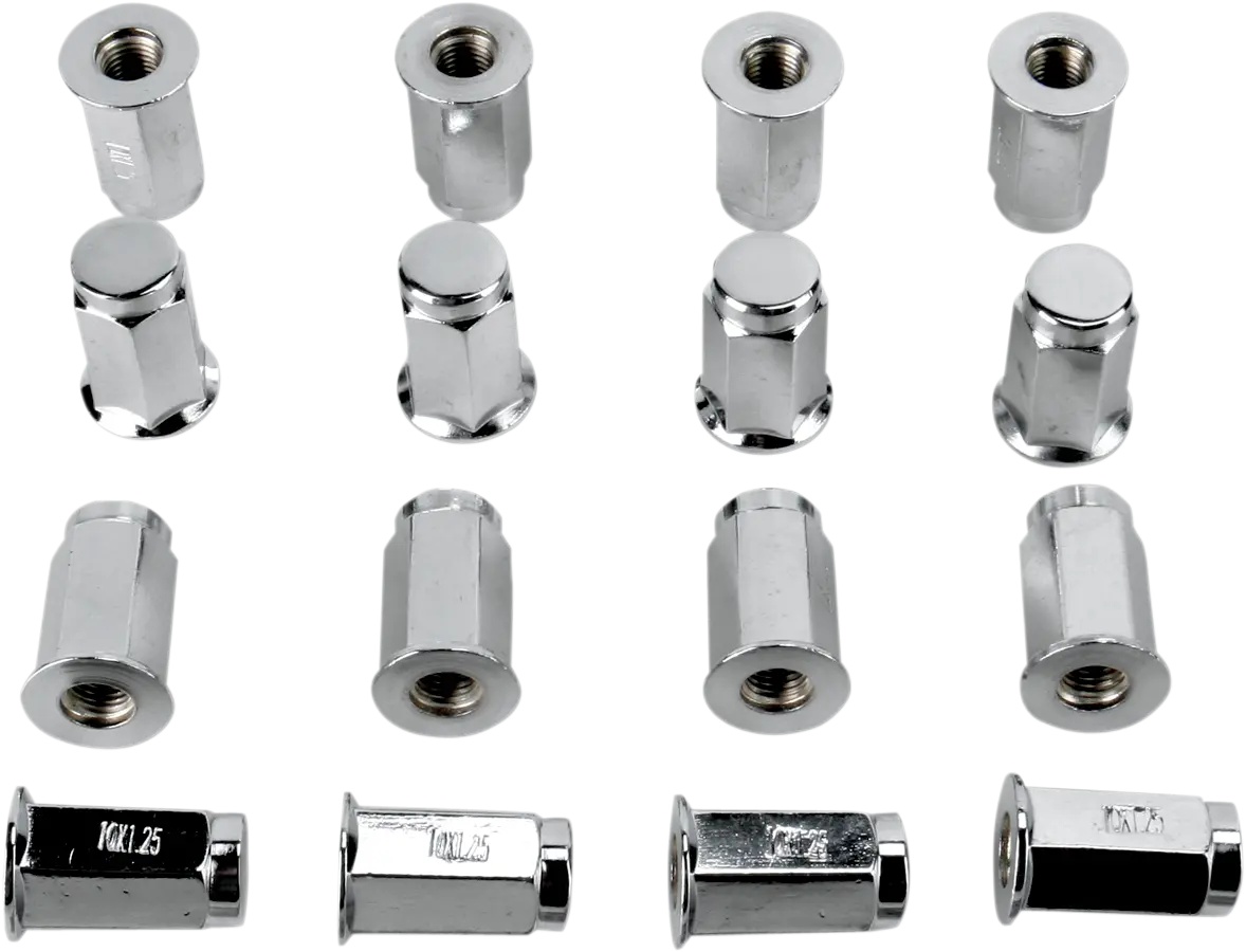 DWT DOUGLAS WHEEL LUG NUT CHR 10MM FLAT 16P 952-83K