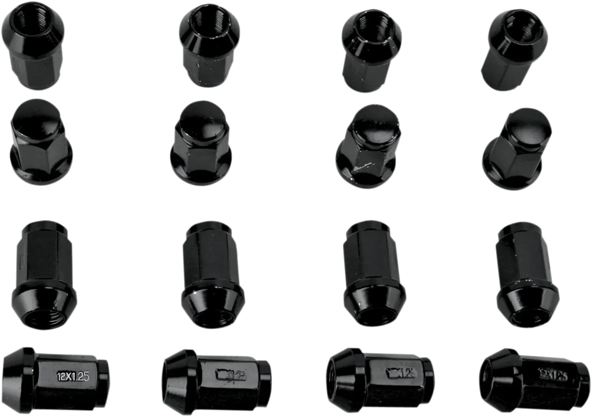 DWT DOUGLAS WHEEL LUG NUT BLK 12MM 16P 952-96BK