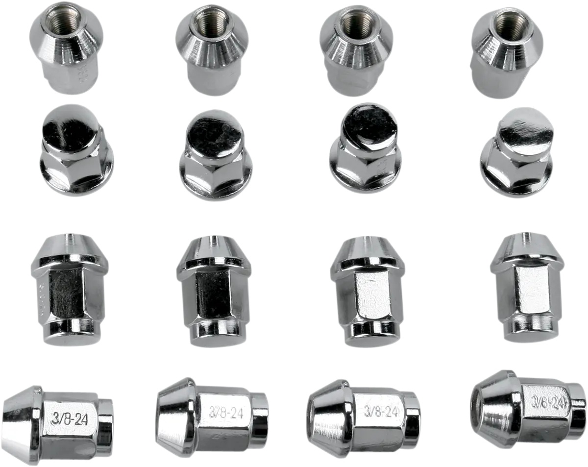 DWT DOUGLAS WHEEL LUG NUT CHR 3/8 TAPR 16P 952-91K