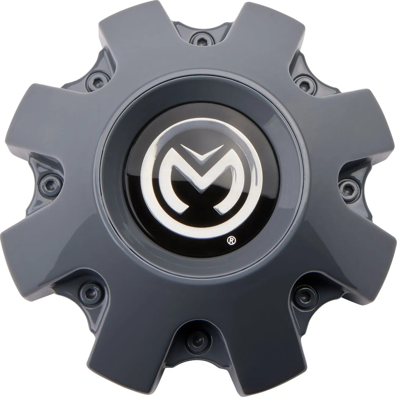 MOOSE OFFROAD FOUR WHEEL CENTER CAP 399X GRY C399KG-MO