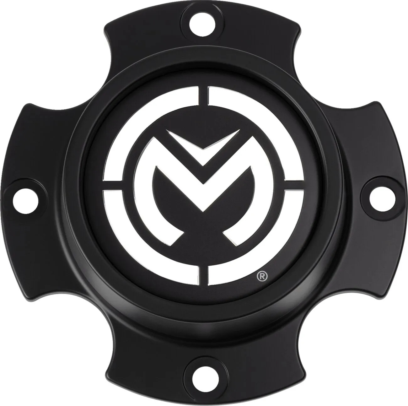 MOOSE OFFROAD FOUR WHEEL CENTER CAP 27X 4/110 MATTE BLK C356MB-110MO