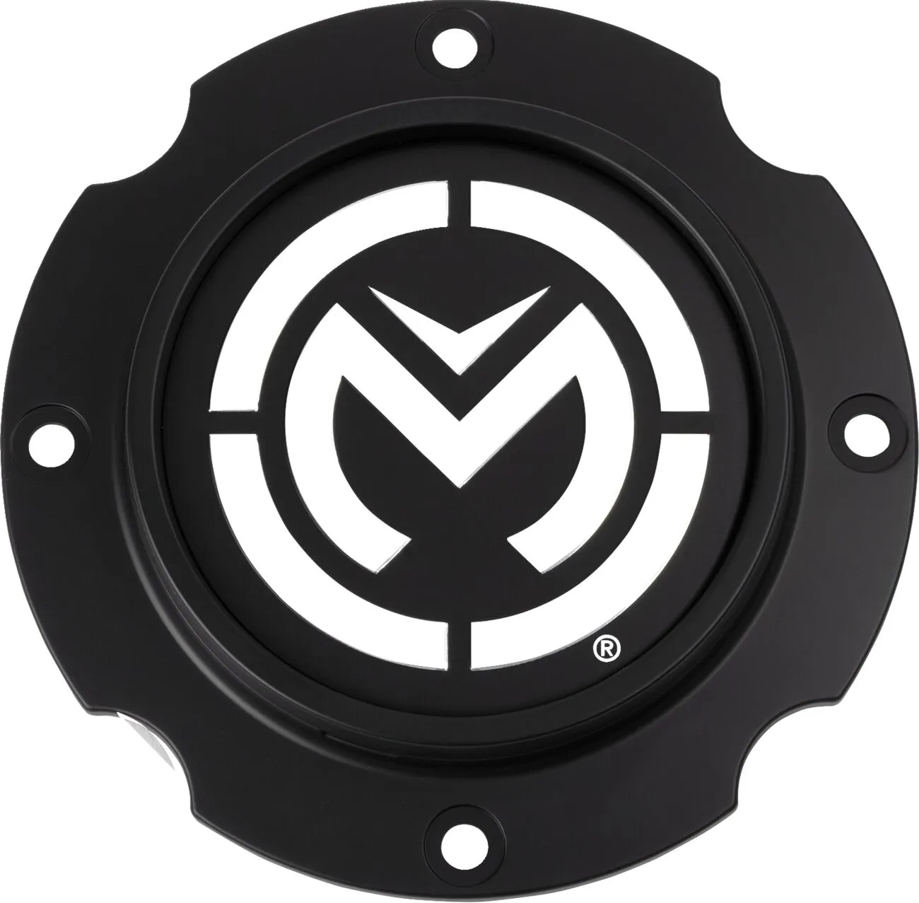 MOOSE OFFROAD FOUR WHEEL CENTER CAP 27X 4/156 MATTE BLK C356MB-156MO