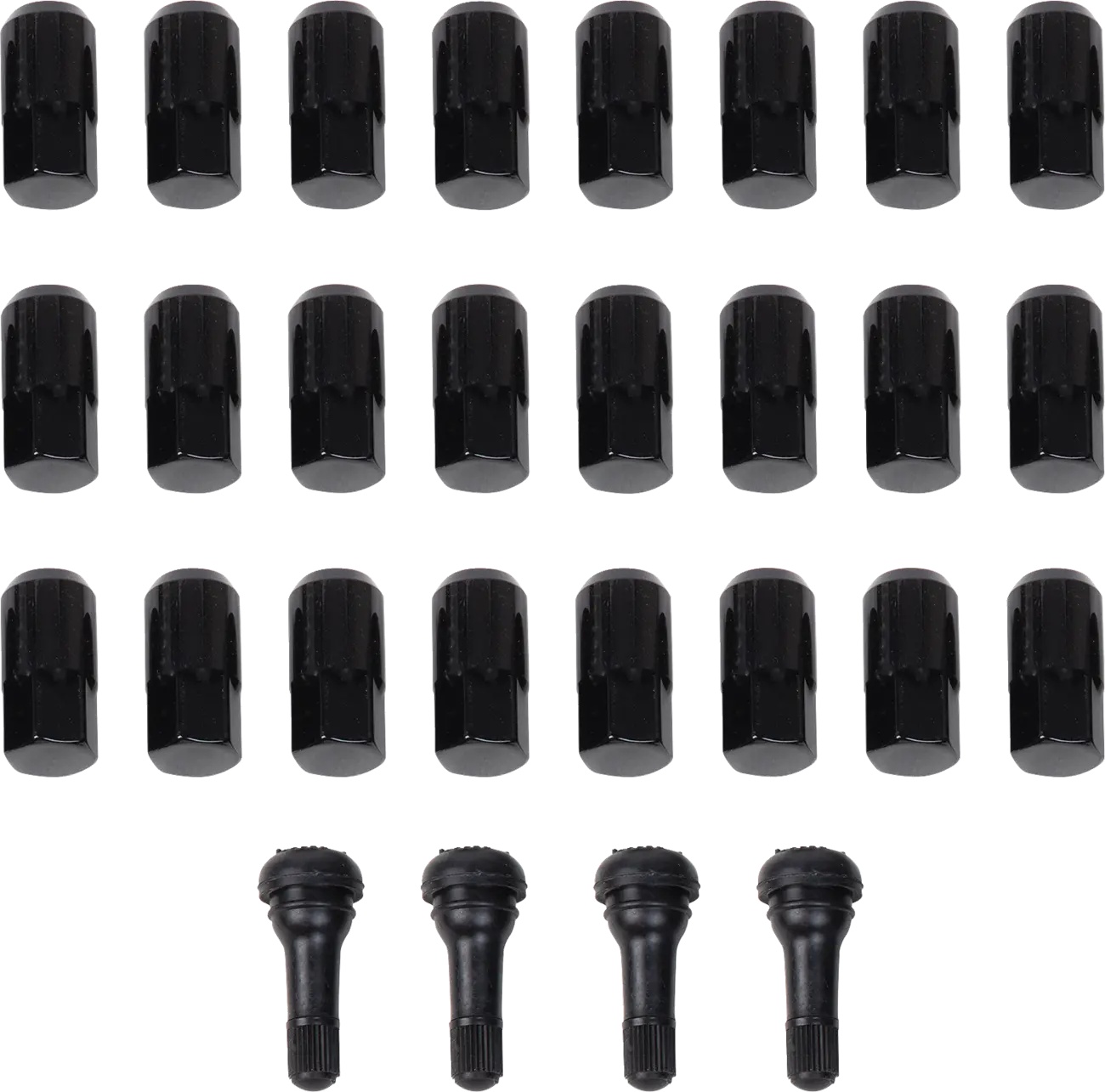 MOOSE OFFROAD FOUR WHEEL LUGNUT 12X1.50 BLACK -24PK SP300MO207B-24