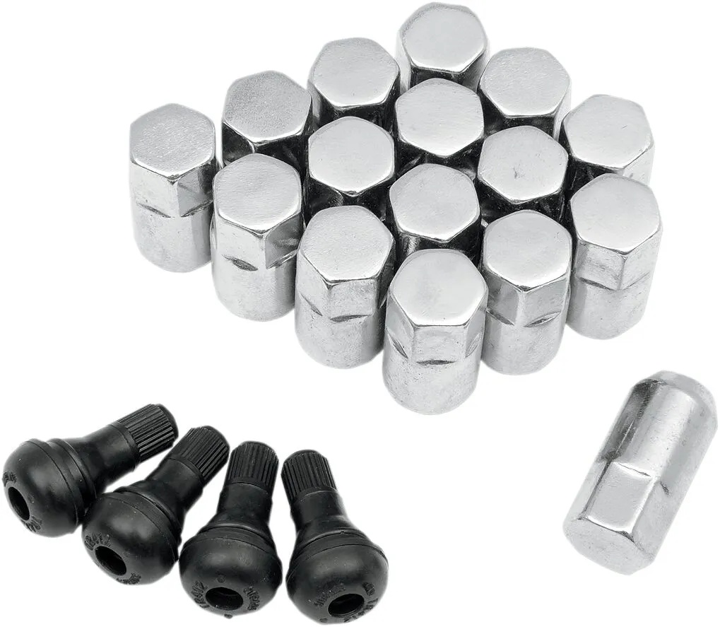 MOOSE OFFROAD FOUR WHEEL LUG NUT 3/8 CHROME 16PK SP300MO201