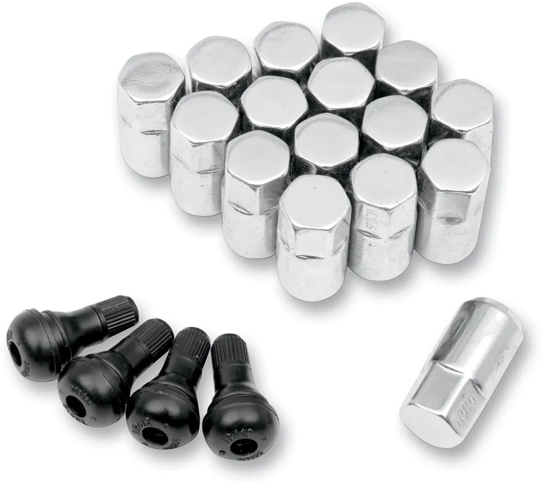 MOOSE OFFROAD FOUR WHEEL LUG NUT 12X1.25 CHR 16PK SP300MO206