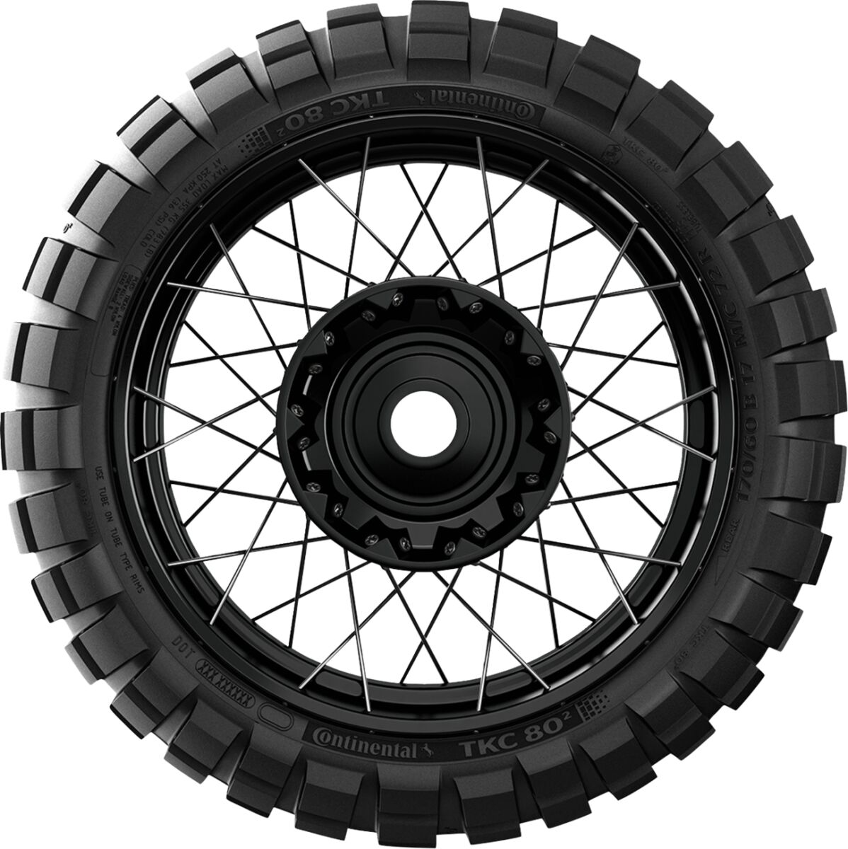 CONTINENTAL TKC 80 2 100/90-19 57R TL M+S 02405740000