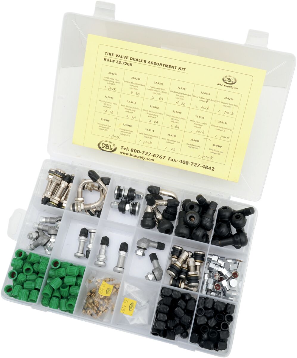 K&L SUPPLY VALVE STEM ASSORTMENT 32-7208