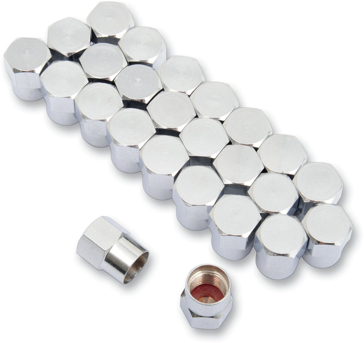 K&L SUPPLY CAP VALVE STEM CHROME 25P 32-8196
