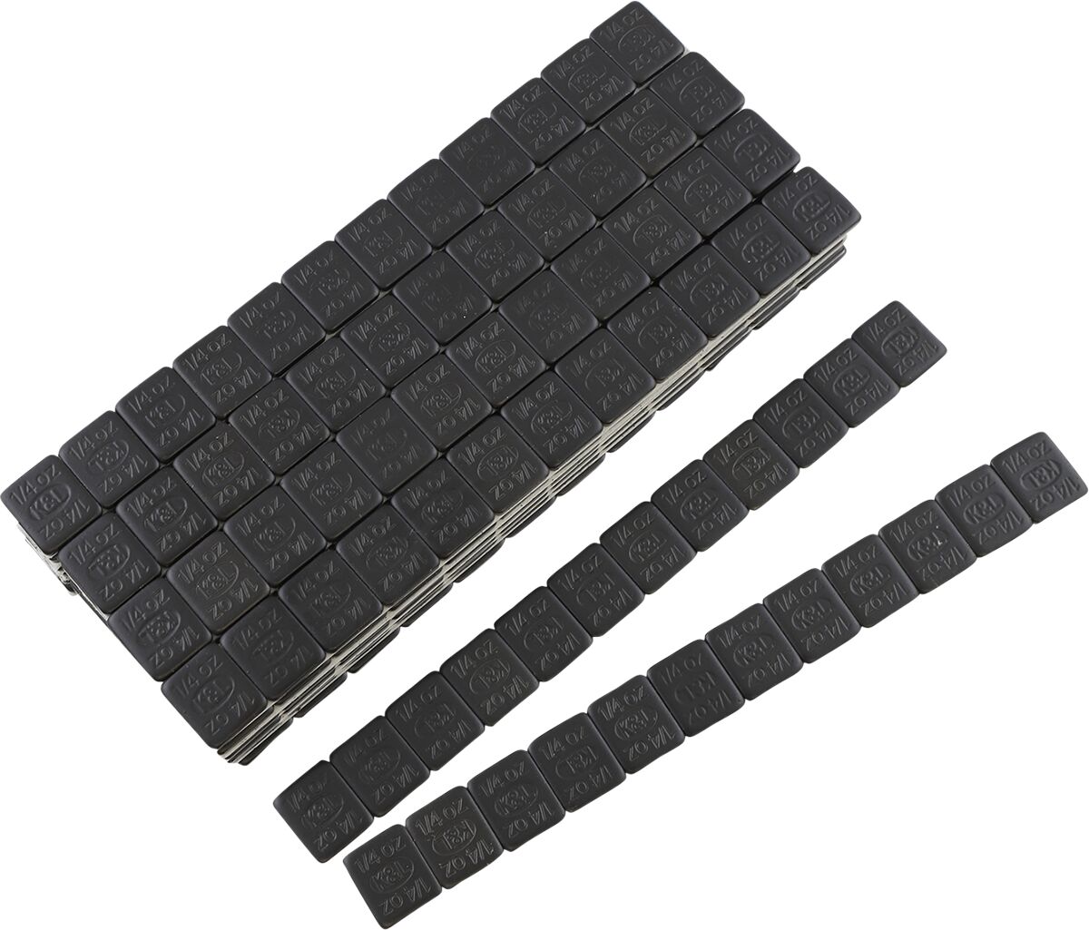 K&L SUPPLY STEEL STICK-ON BLACK 360 32-8124