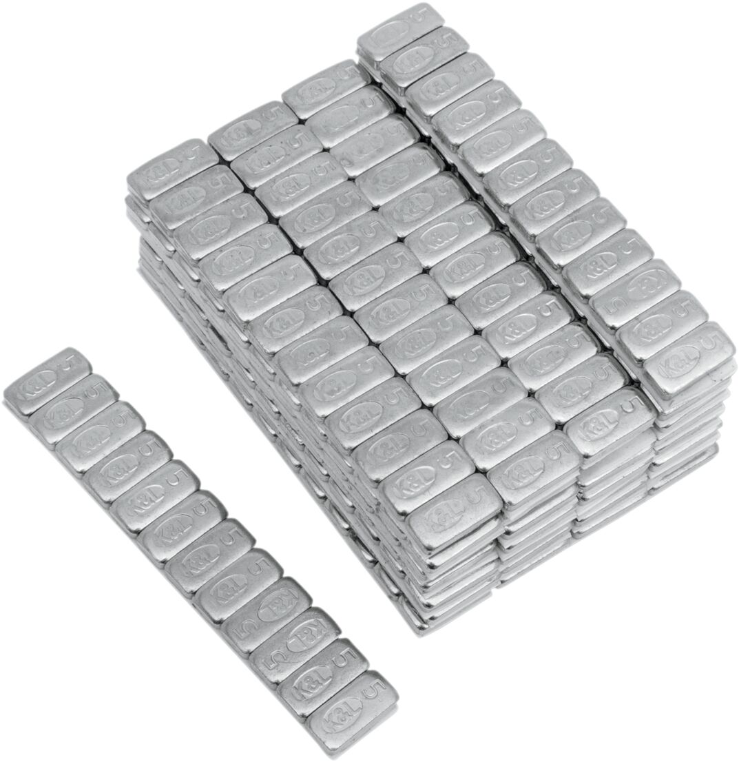 K&L SUPPLY STEEL STICK-ON 5GR CHR 32-8087