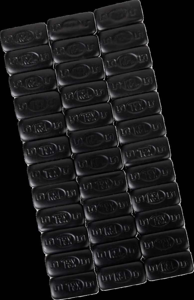 K&L SUPPLY STEEL STICK-ON 5G BLK 32-2403