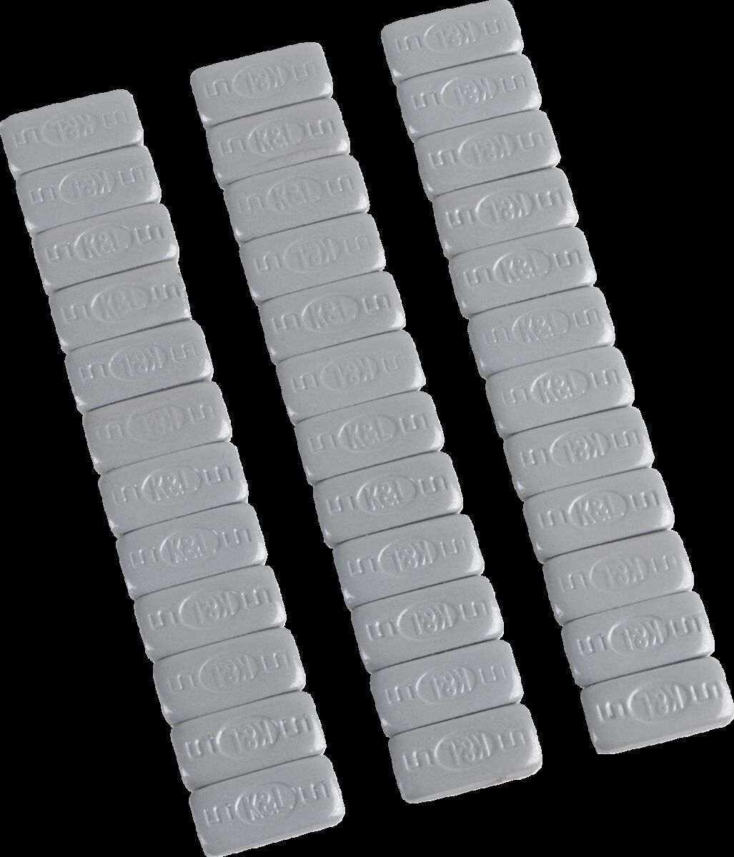 K&L SUPPLY STEEL STICK-ON 5G SIL 32-2413