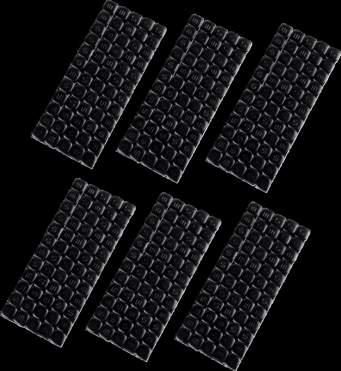 K&L SUPPLY STEEL STICK-ON 5G BLK 32-3493