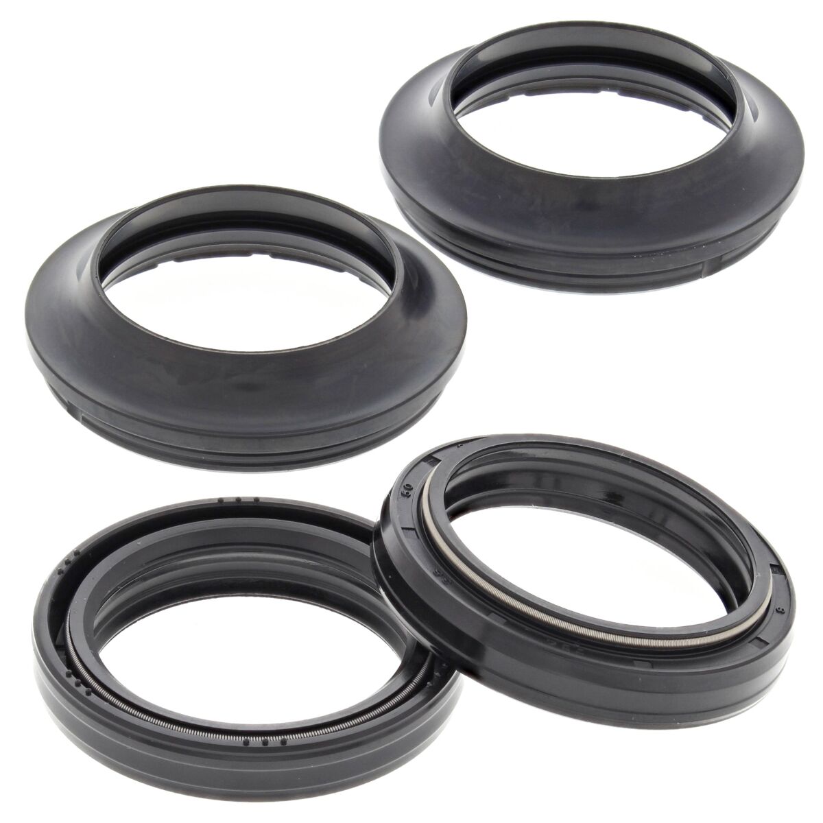 ALL BALLS FORK SEAL & DUST KIT 56-166-A
