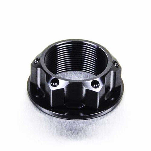 PRO BOLT NUT TOP YOKE M25X1.00 BLACK LTYOKEO20BK