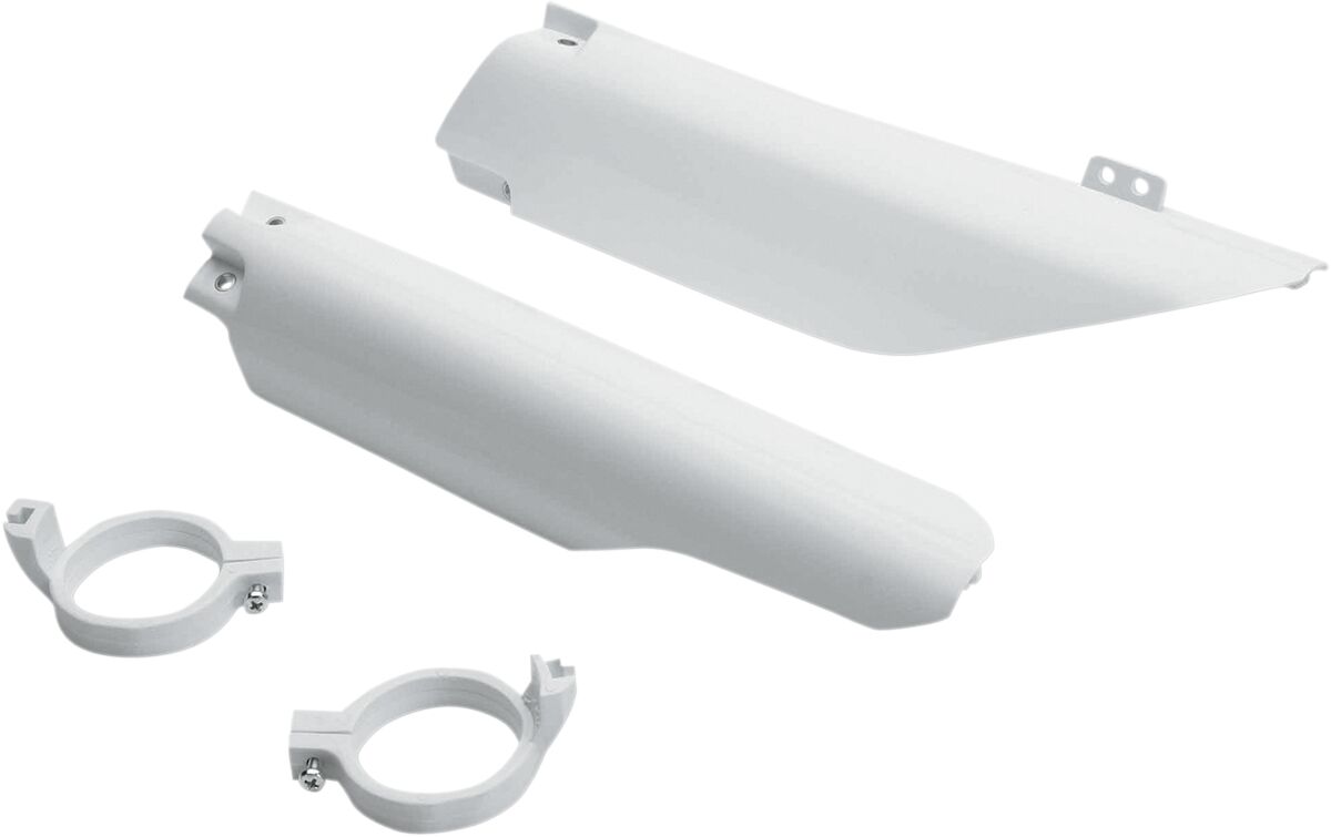 UFO FORKCOVER RM04-06 RMZ04-05 WHT SU03998@041