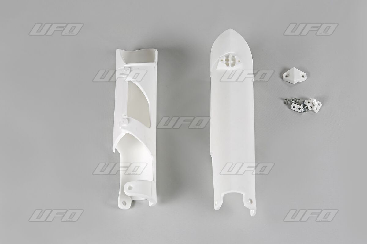 UFO FORK COVER SX/SXF 07-14 WH KT04002#047