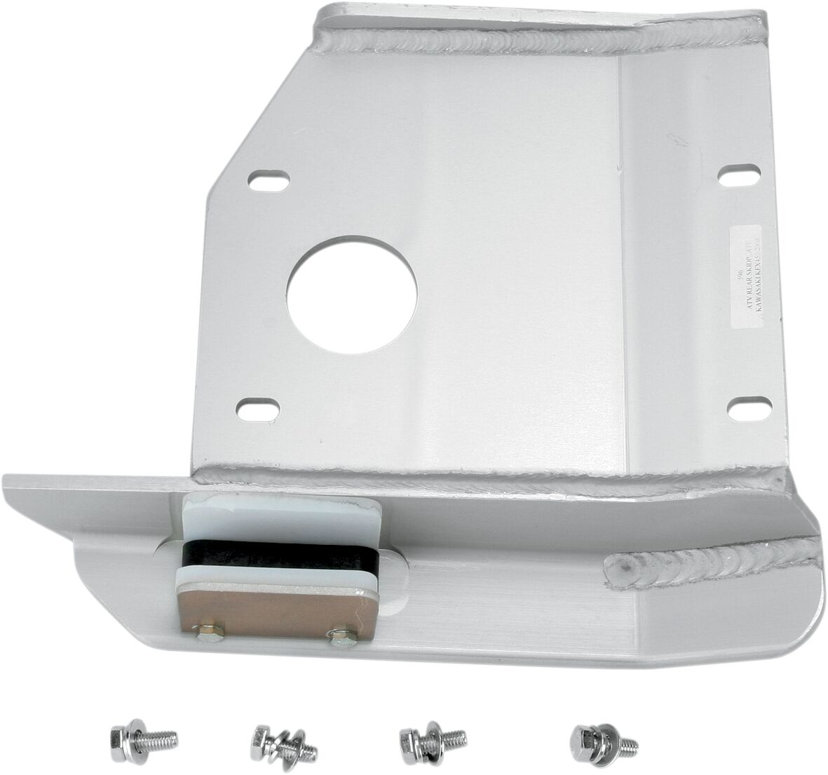 MOOSE OFFROAD HARD-PARTS SKIDPLATE SWNGARM KFX450R 596BL