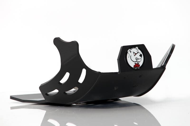 AXP RACING SKID PLATE 6MM YZ/XX/XE125 BK AX1043