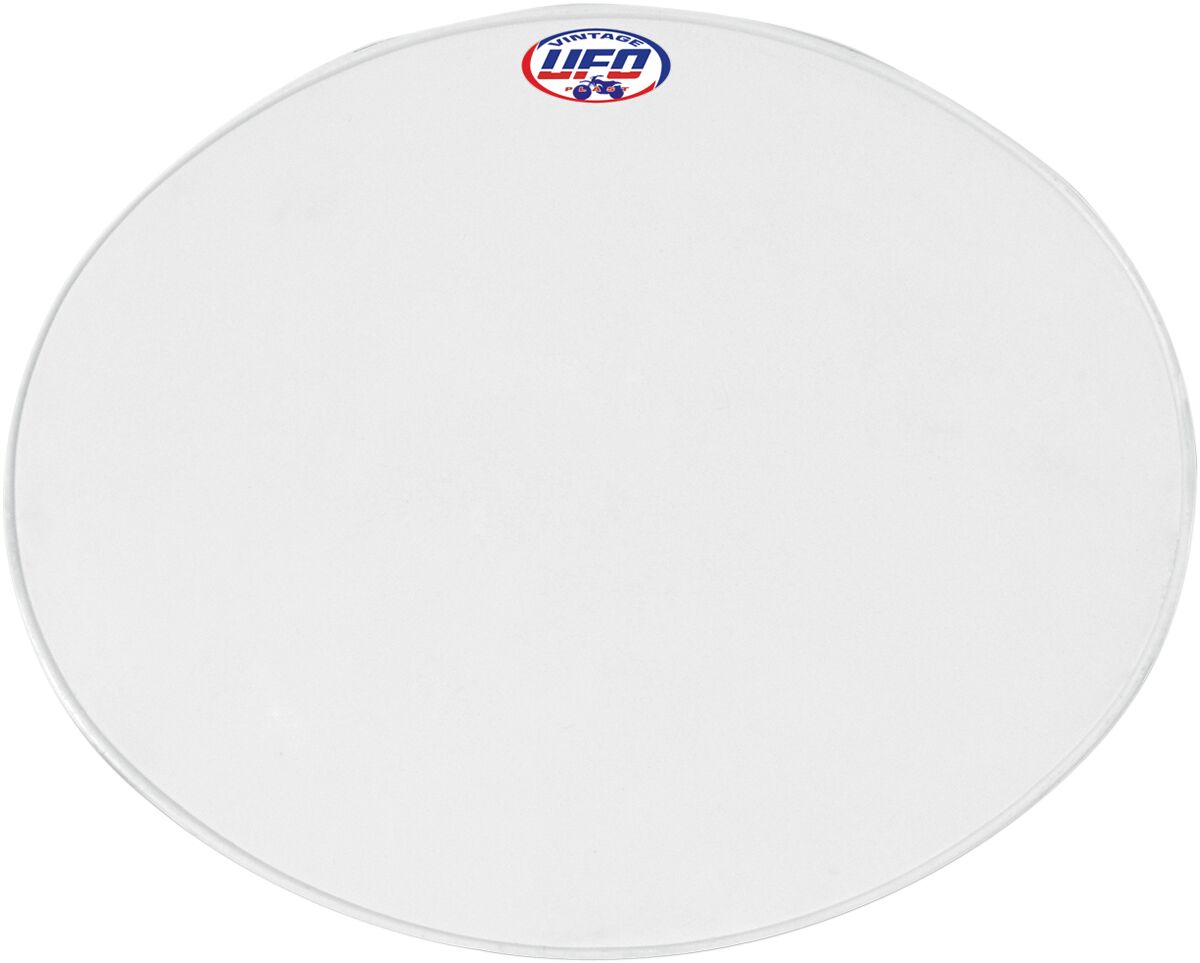 UFO UNI OVAL PLATE 70- WH ME08046W