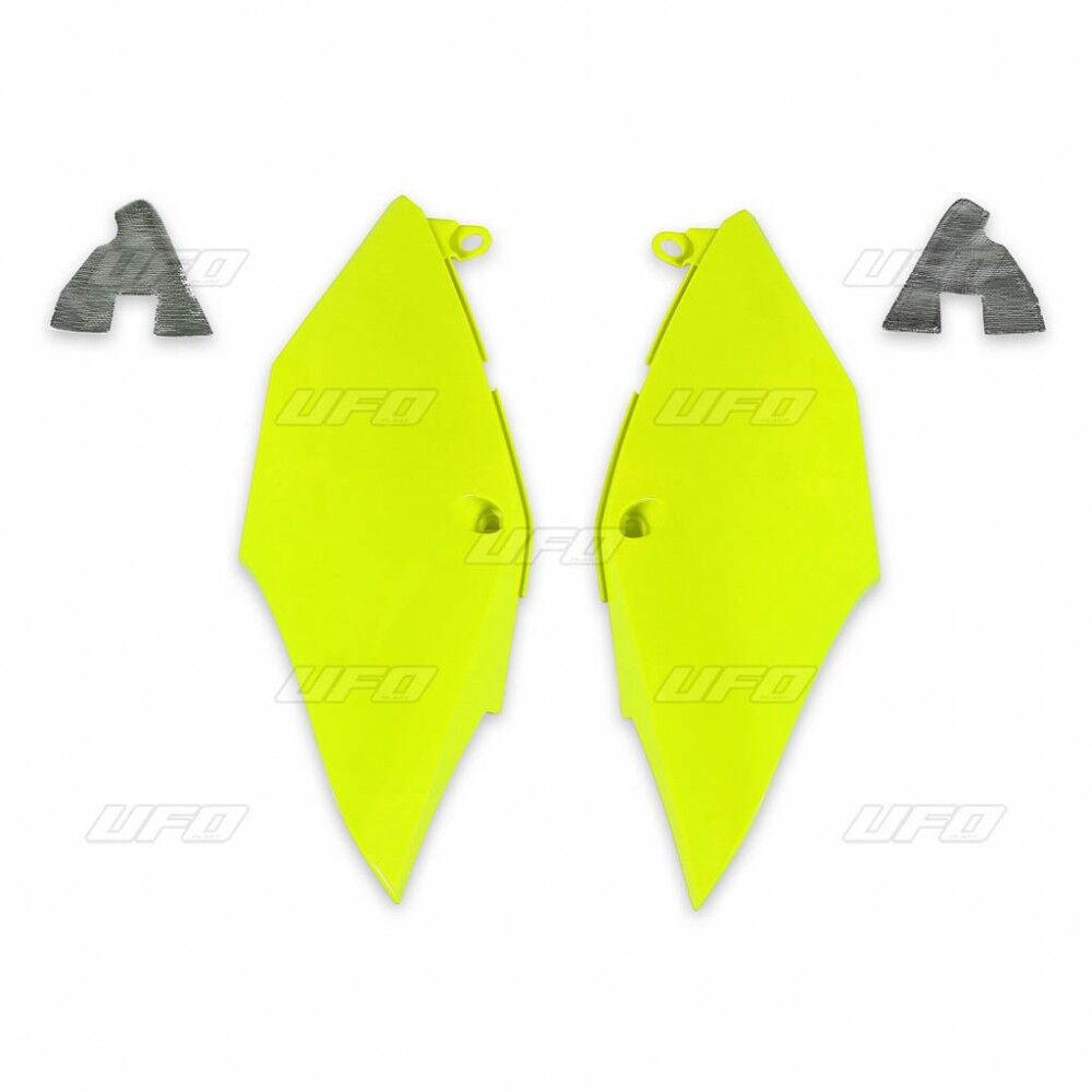 UFO SIDE PNLS CRF450 17 FLO YELLOW HO04684#DFLU