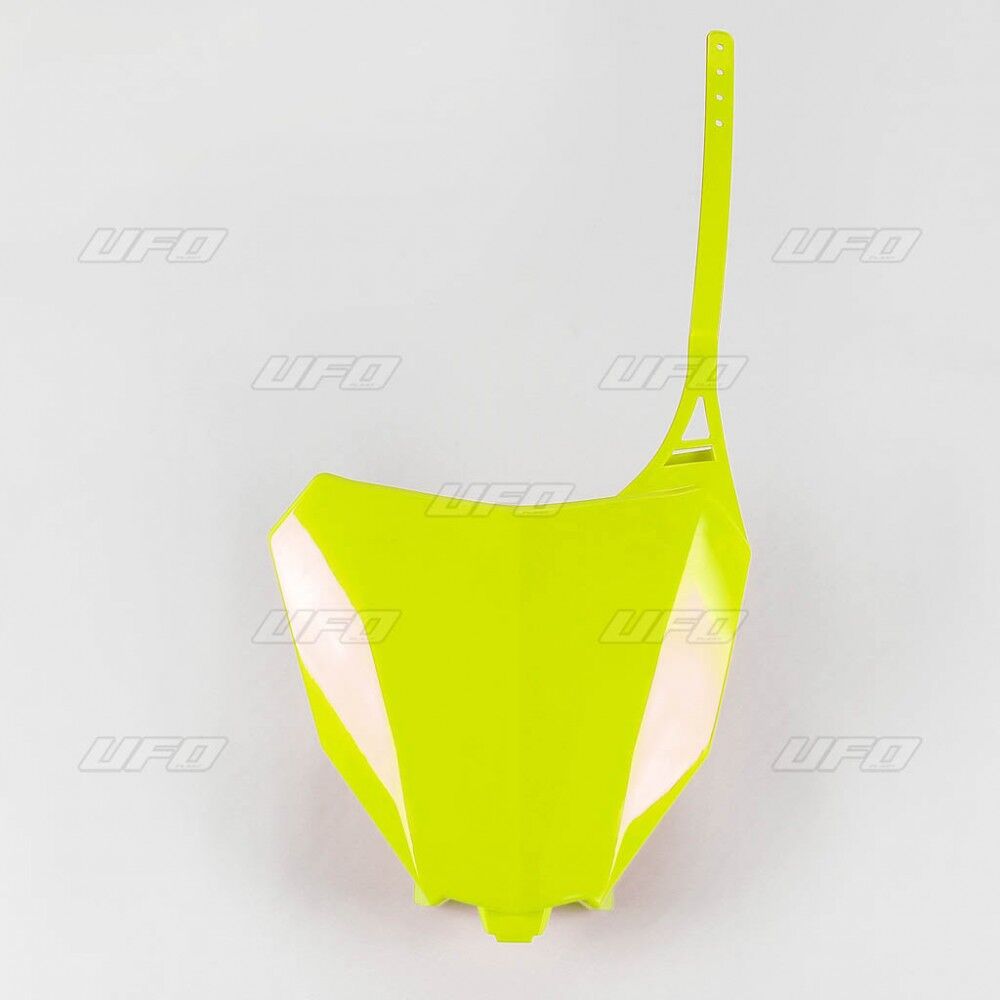UFO FRT#PLATE CRF450 17 FLO YELLOW HO04686#DFLU