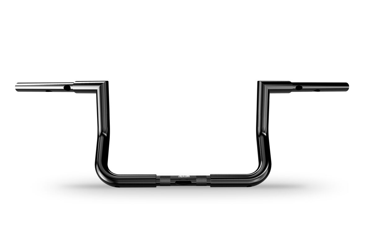 ZARD HANDLEBAR BAT 10” GLOSSY BLACK ZHD120F100-BL