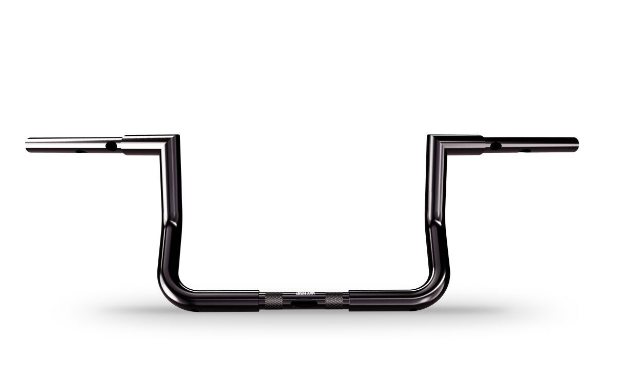 ZARD HANDLEBAR BAT 10” BLACK CHROME ZHD120F100-CB