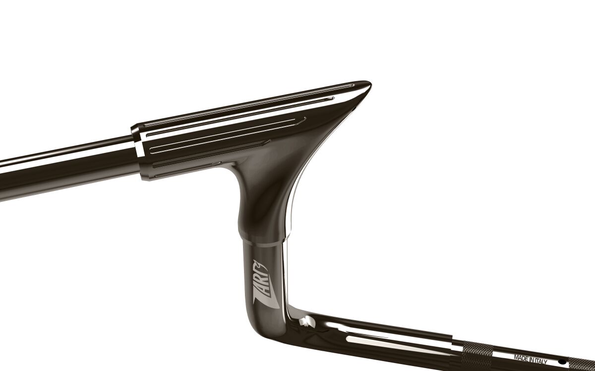 ZARD HANDLEBAR EAGLE 10” BLACK CHRO ZHD118F100-CB