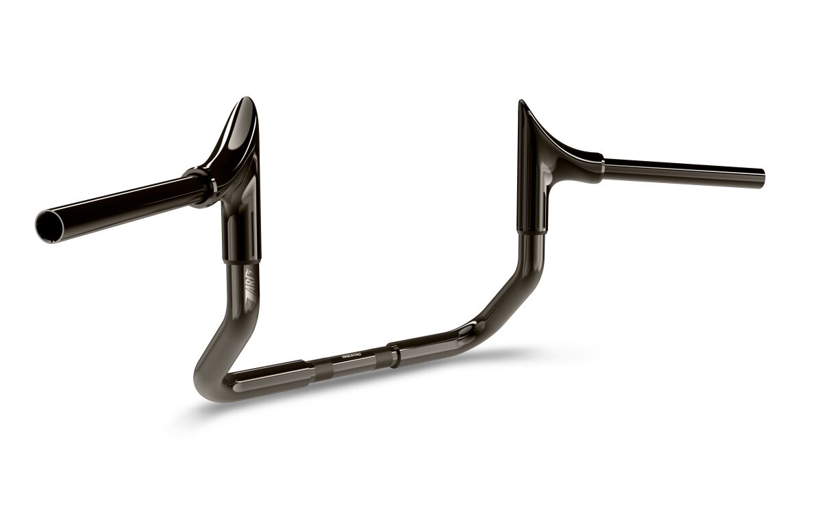 ZARD HANDLEBAR BULL 10” BLACK CHROM ZHD110F100-CB