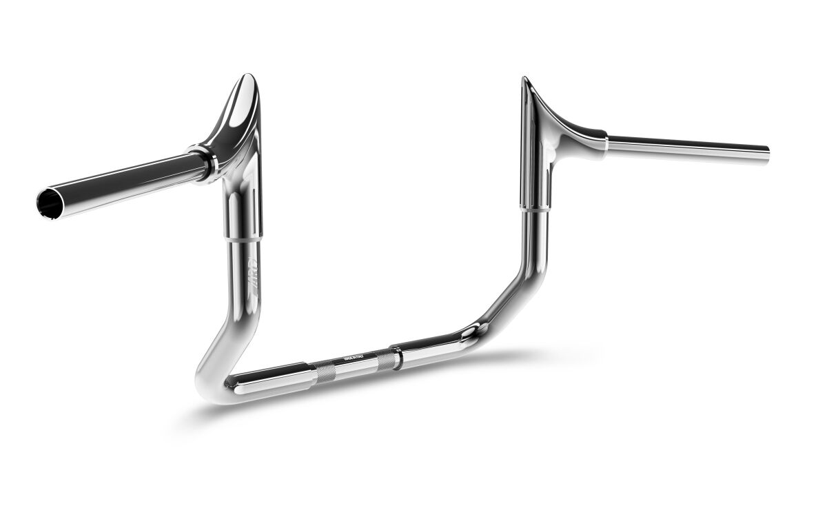 ZARD HANDLEBAR BULL 12” CHROME ZHD111F100-C