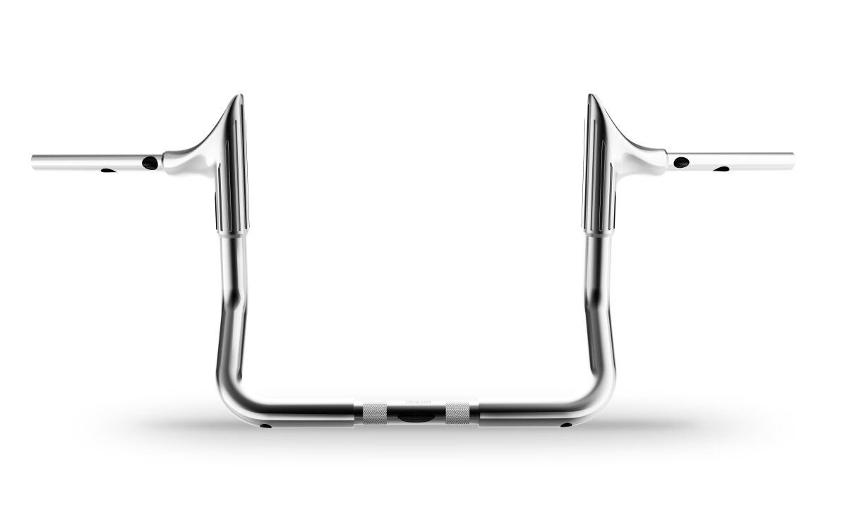 ZARD HANDLEBAR BULL 12” CHROME ZHD111F100-C