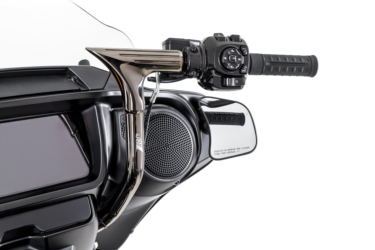 ZARD HANDLEBAR EAGLE 12” BLACK CHRO ZHD113F100-CB