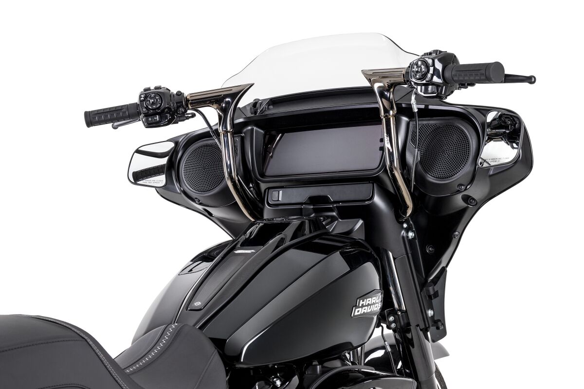 ZARD HANDLEBAR EAGLE 12” BLACK CHRO ZHD113F100-CB