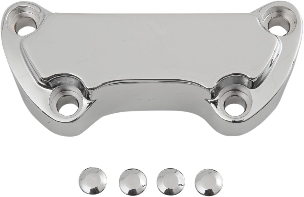 DRAG SPECIALTIES SCALLOPED H/BAR CLAMP 03-0107SPC
