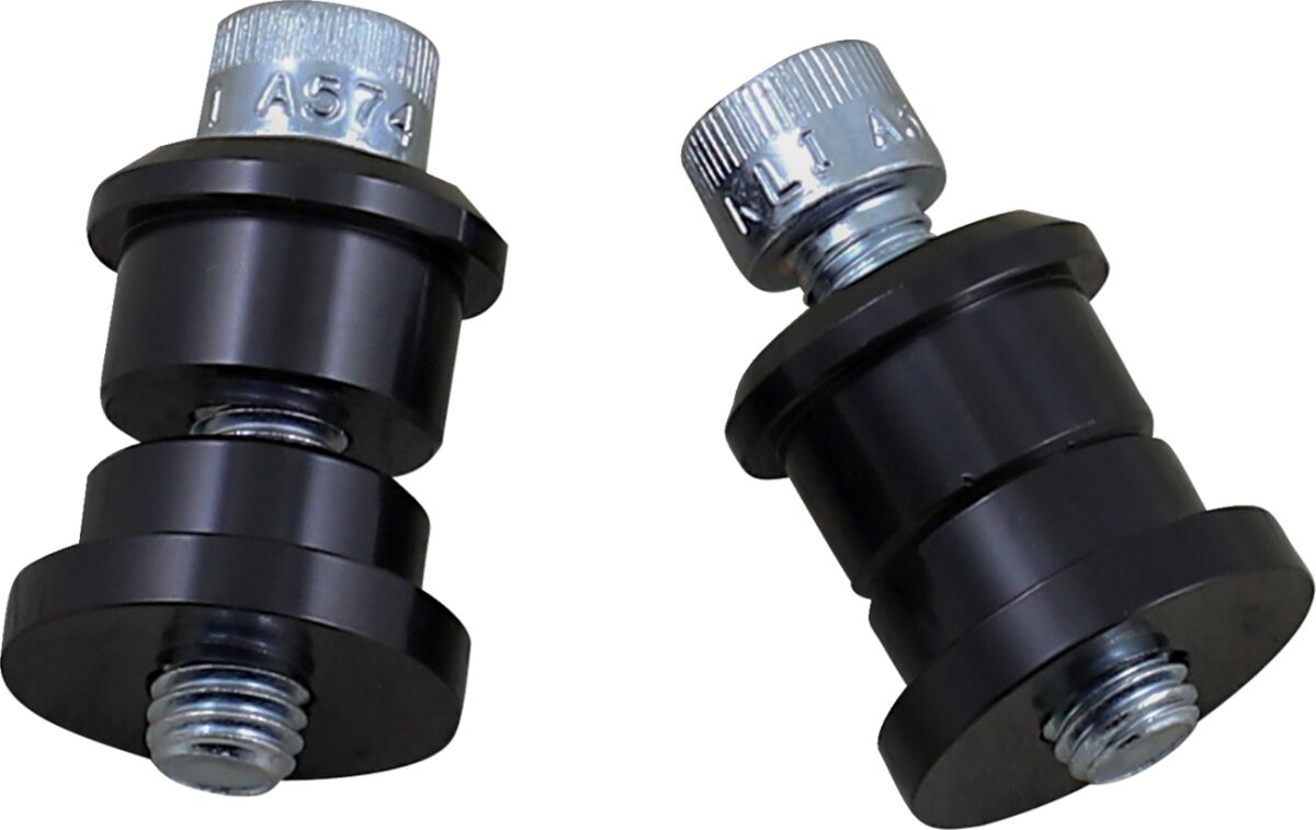 BILTWELL RISER BUSHING SET SOLID BLACK 6908-201