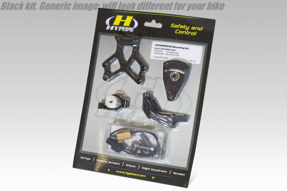 HYPERPRO SD MOUNT. KIT BLACK DUCATI 748 MK-DU07-T001-B