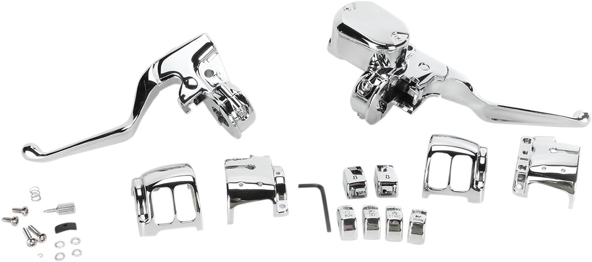 DRAG SPECIALTIES CONTROLS H/B 14-22 XL STD H07-0790