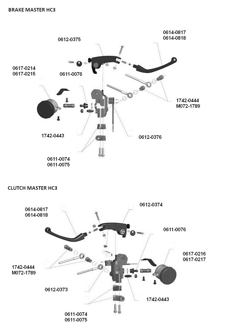MAGURA LEVER BRACKET HC3 LEFT 2700495