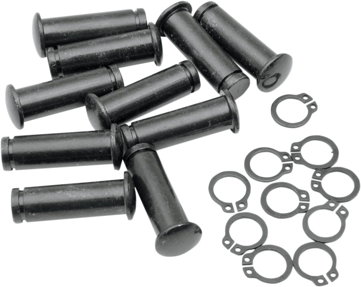 DRAG SPECIALTIES PINS LEVER PIVOT BLK 10PK 74168B