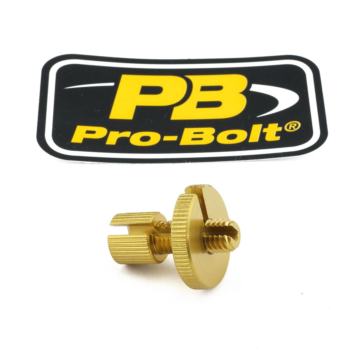 PRO BOLT CABLE ADJUSTER M8 GOLD LCA10G