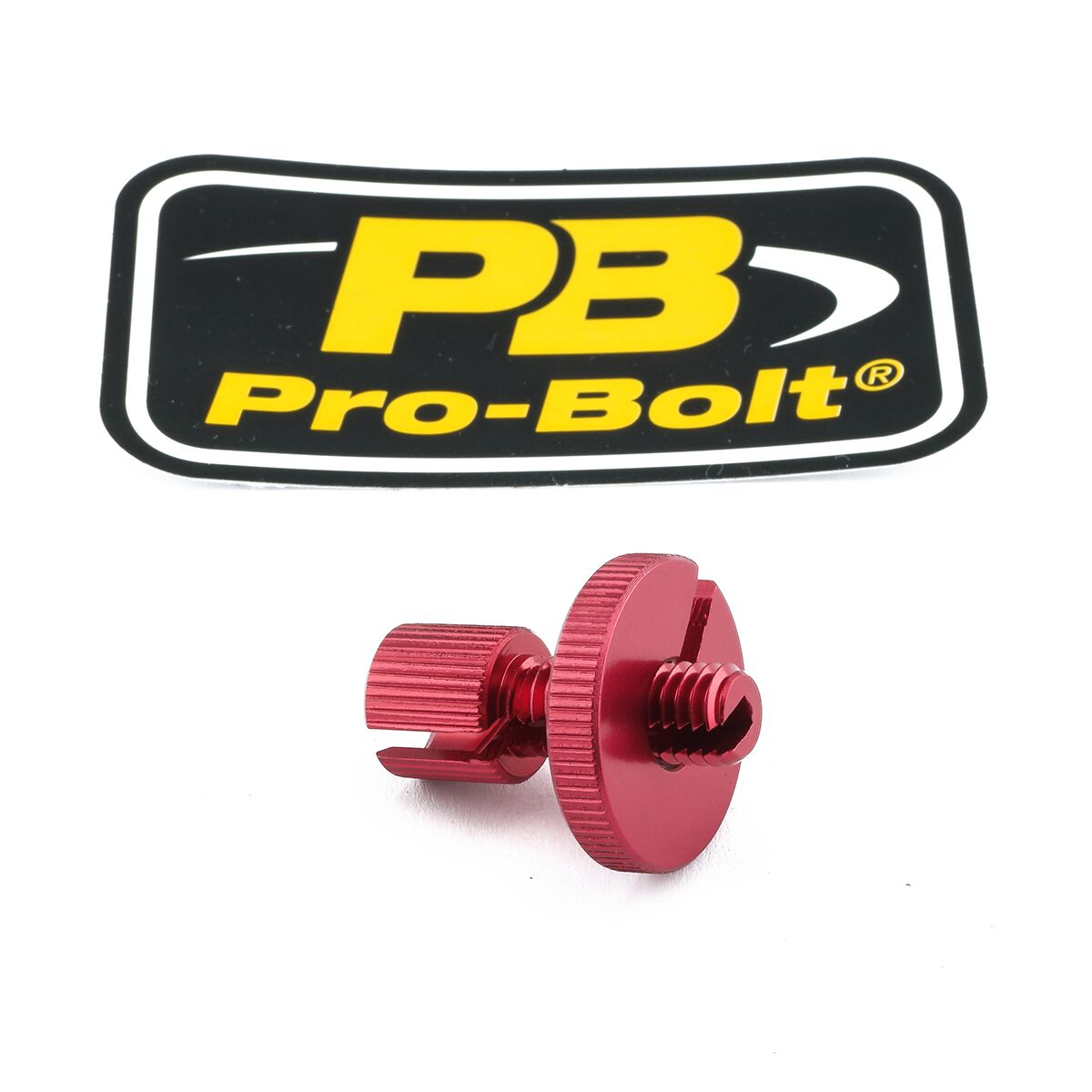 PRO BOLT CABLE ADJUSTER M8 RED LCA10R