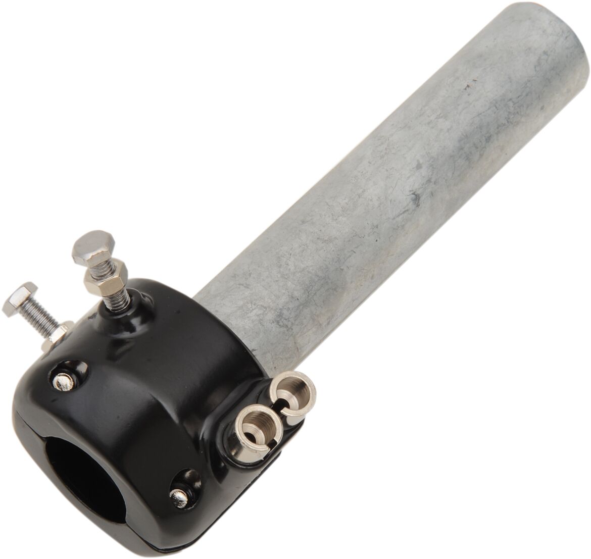 EMGO THROTTLE DUAL CBL 7/8 BLK 44-29474B