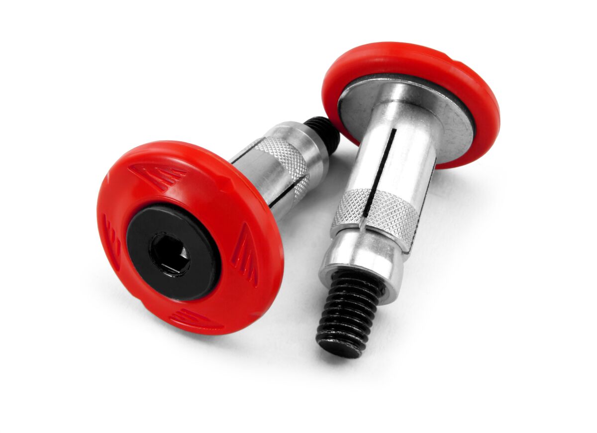 CYCRA GRIP ARMOR W/BAR END RED 1CYC-0010-33