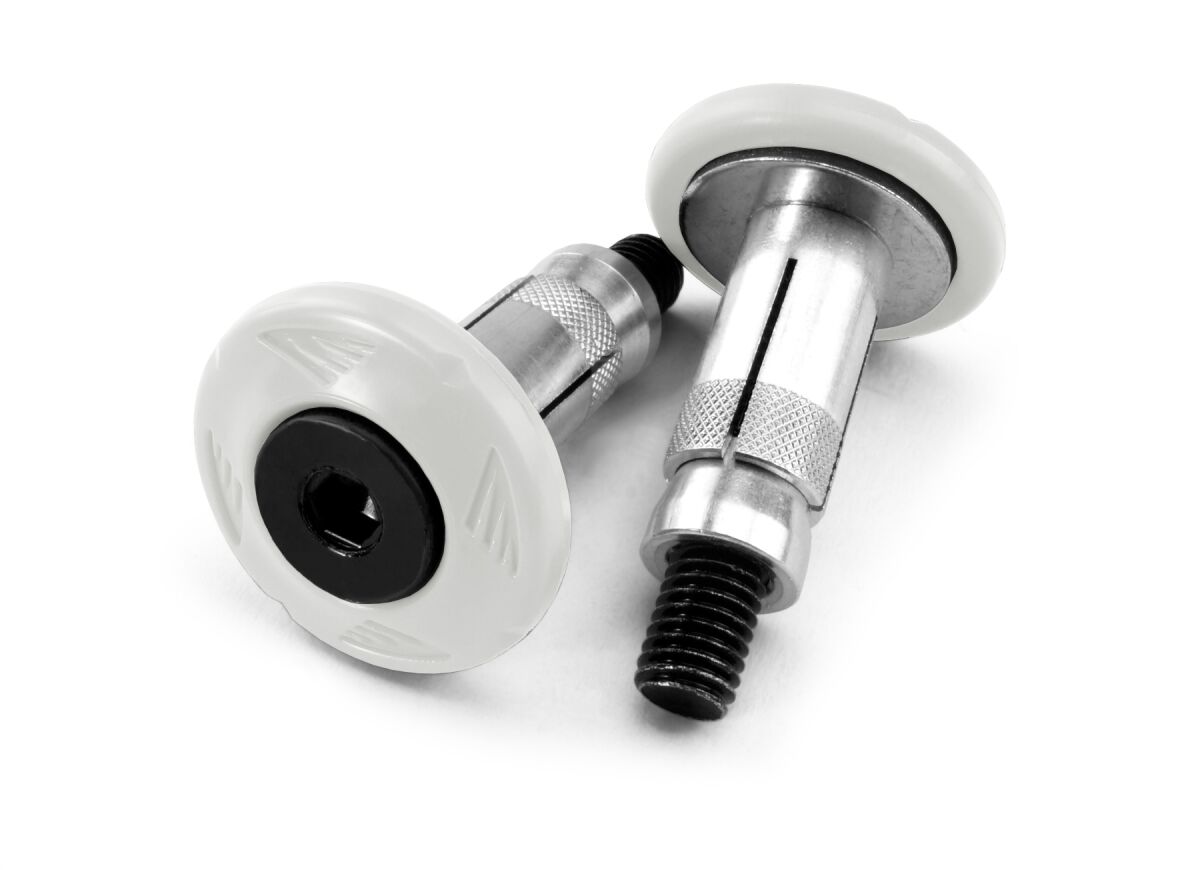 CYCRA GRIP ARMOR W/BAR END WHT 1CYC-0010-42