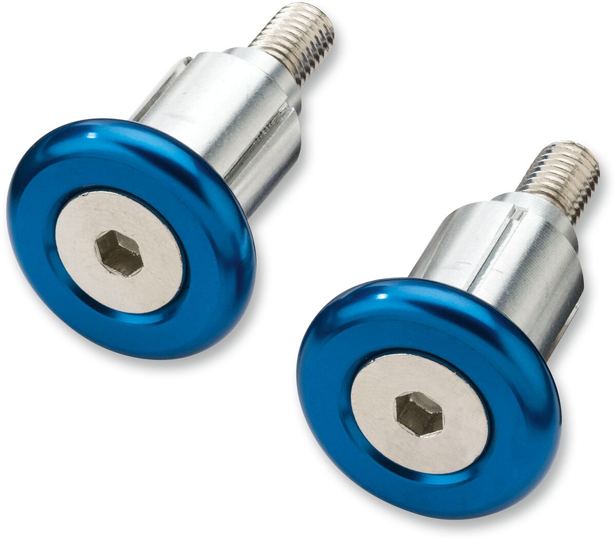 MOOSE OFFROAD HARD-PARTS BAR END MOOSE BLUE 1BEC0661-PUPM