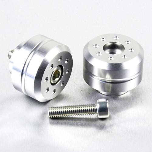 PRO BOLT BAR END YAM 10 35MM SILVER BARENDYA1035S