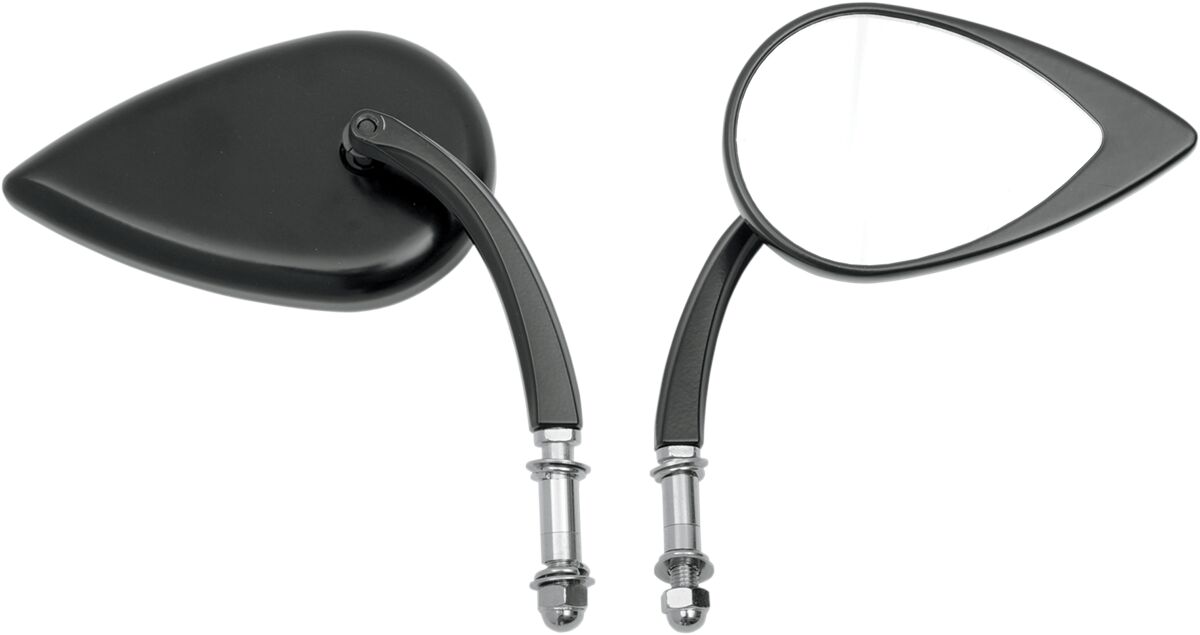 DRAG SPECIALTIES MIRROR T-DROP BLK S. STM 0640-0690